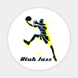 Utah Jazz Fans - NBA T-Shirt Magnet